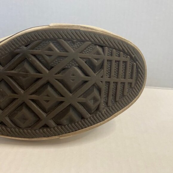 Converse All Star Leather High Top Burgandy Womens Size 7.5 - Picture 12 of 12